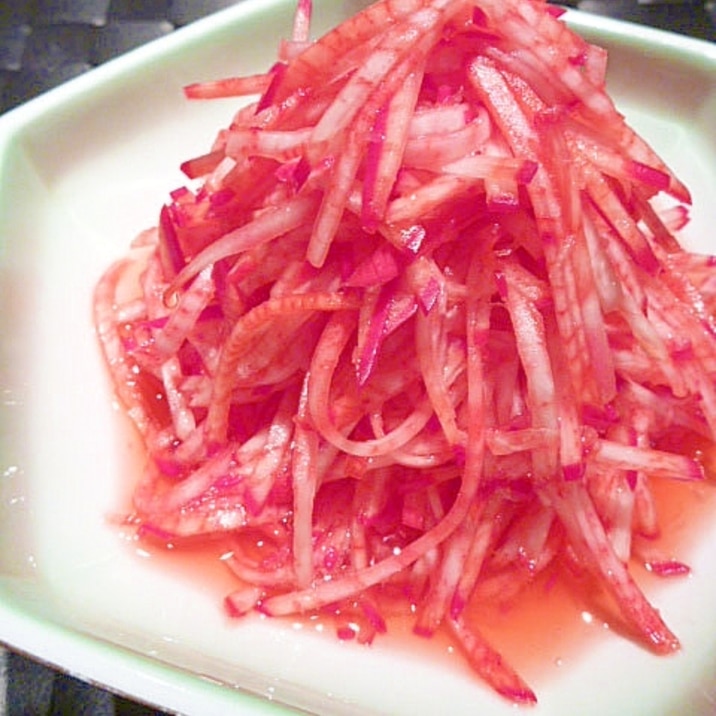 2つの調味料だけで簡単 赤かぶなます レシピ 作り方 By まめもにお 楽天レシピ 2つの調味料だけで簡単 赤かぶなます レシピ 作り方 By まめもにお 楽天レシピ